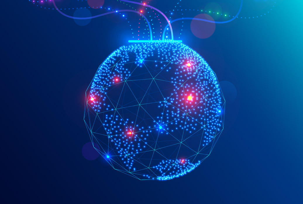 Employees working on a document